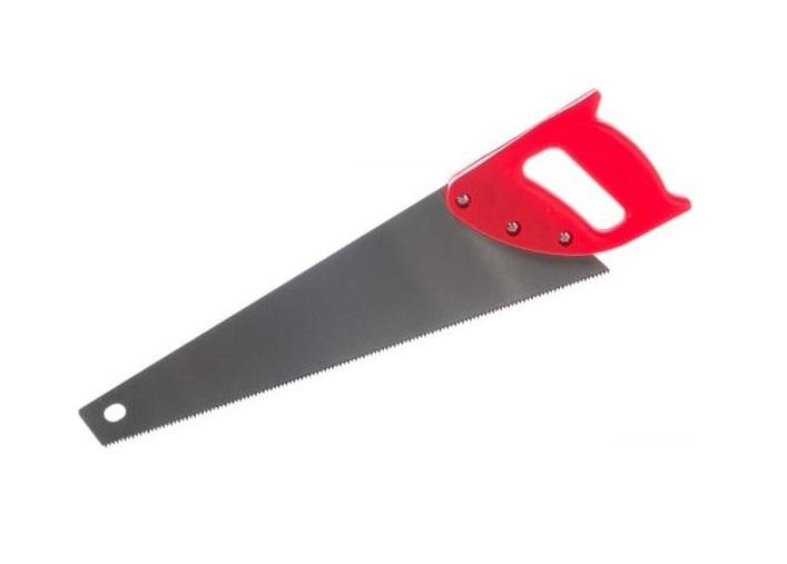 Ножовка 500мм прямой зуб 6TPI с пластмассовой ручкой Top Tools (10А650)