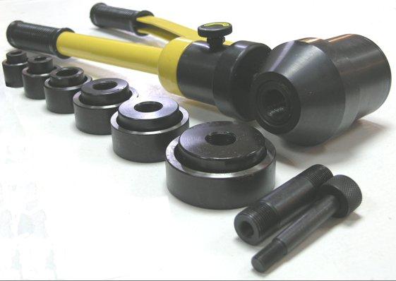 Перфоратор ручной гидравлический для выдавливания отверстий автономный 22-60мм (HHK-8A) "CNIC"