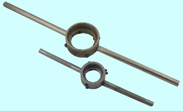 Плашкодержатель d 65/75мм (М27-М42, G1"- G1 1/4") двухстор. покр. цинк