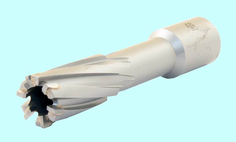 Сверло d100х50 корончатое кольцевое Т15К6 хвостовик Weldon 32мм по металлу "TLX"