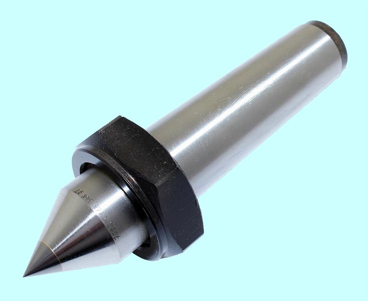 Центр Упорный КМ-5 (7032-0113) с отжимной гайкой твердосплавный ВК8 (Саранск)