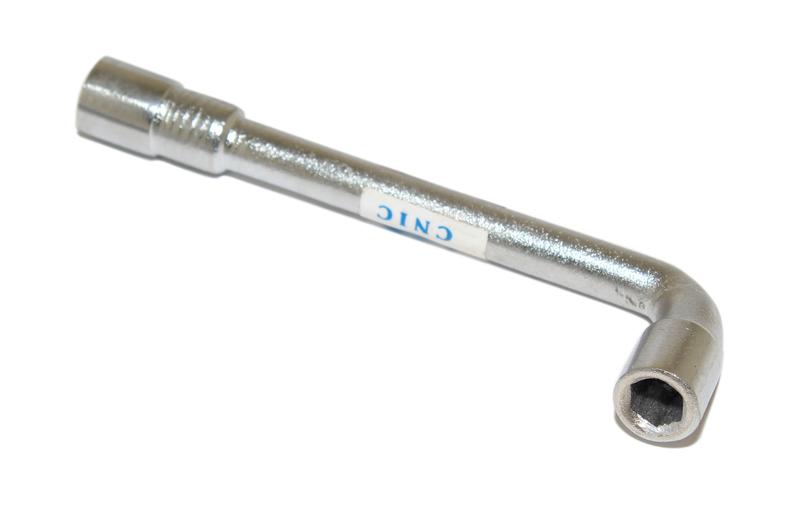 Ключ Торцевой коленчатый    6 х  6мм (L-образный) хром "CNIC"