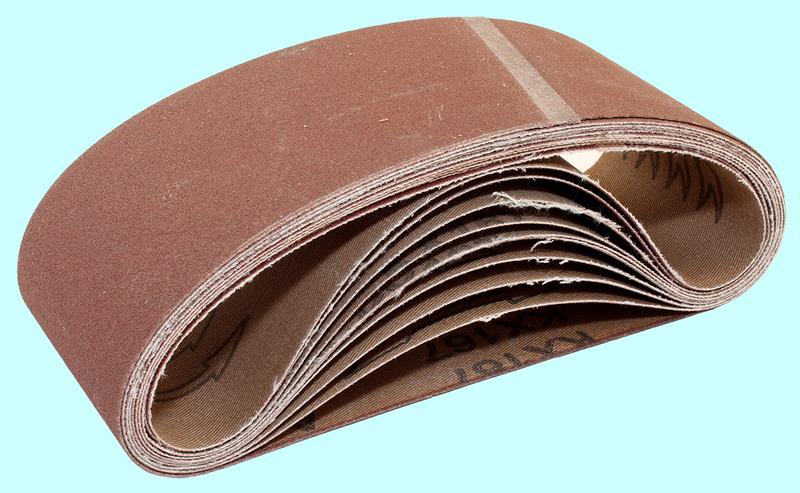 Шлифлента Бесконечная для электрошлифмашин 457х75 14А  Р180 "CNIC" (SA48001H) (в упаковке 10шт.)