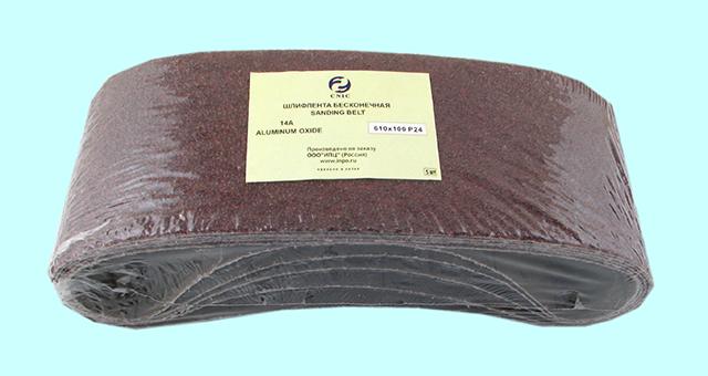 Шлифлента Бесконечная для электрошлифмашин 610х100 14А  Р 24 "CNIC" (SA48001H) (в упаковке 10шт.)