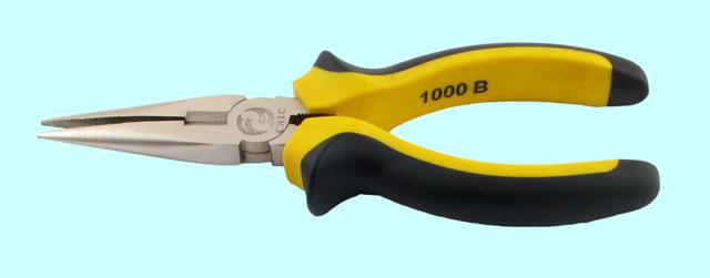 Плоскогубцы 160 мм комбин. с изолир. ручками с удл. губками  (1000В) "CNIC" (WT0201)