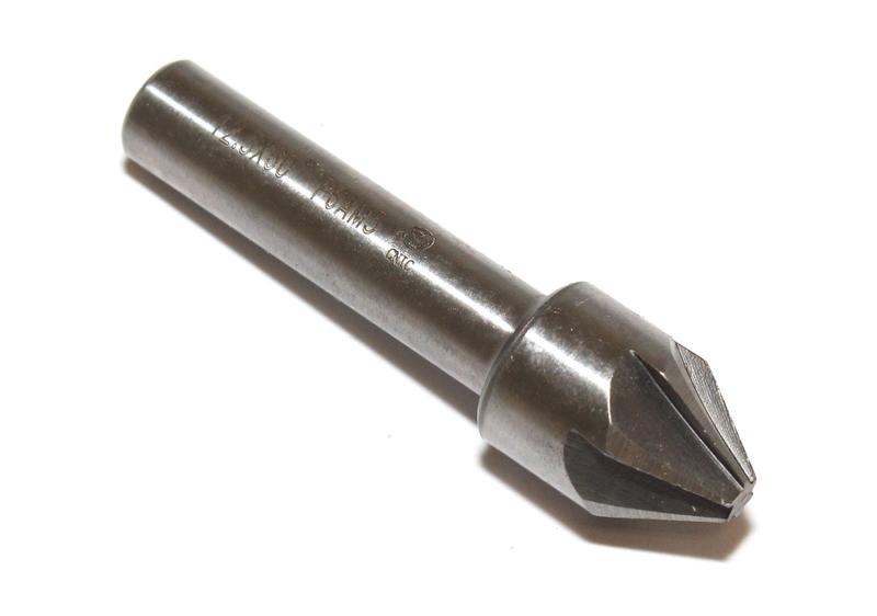 Зенковка d 12,5х20.0х 52 конус  60° dхв=8мм Р6АМ5 ц/х Z=6 DIN334A "CNIC"