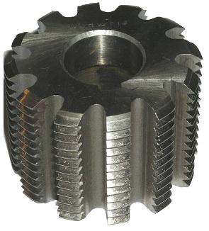 Фреза Резьбовая насадная гребенчатая шаг Р 1,25мм, 65х25х27мм Р6М5  Z=14