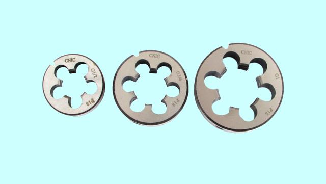 Плашка Трубная цилиндрическая   G 1 3/4", 11 ниток/дюйм, dнар.105мм Р18 "CNIC"