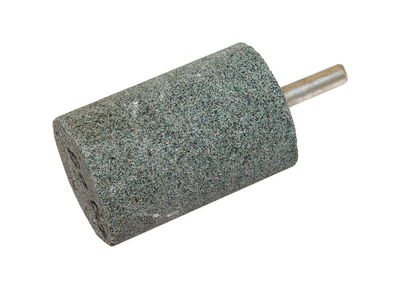 Головка абразивная 10х13х3 AW(ГЦ) 63C F60(25Н) O(СТ1) с хвостовиком "CNIC"