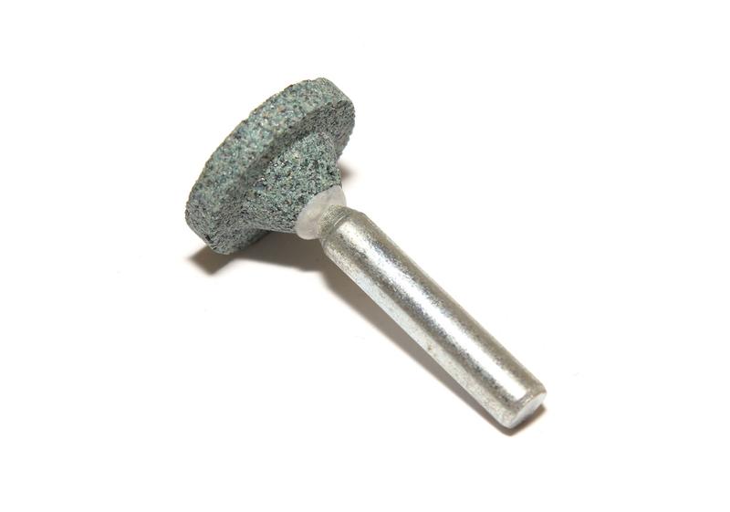 Головка абразивная 16х 3х6 AW(ГЦ) 63C F60(25Н) O(СТ1) с хвостовиком "CNIC"