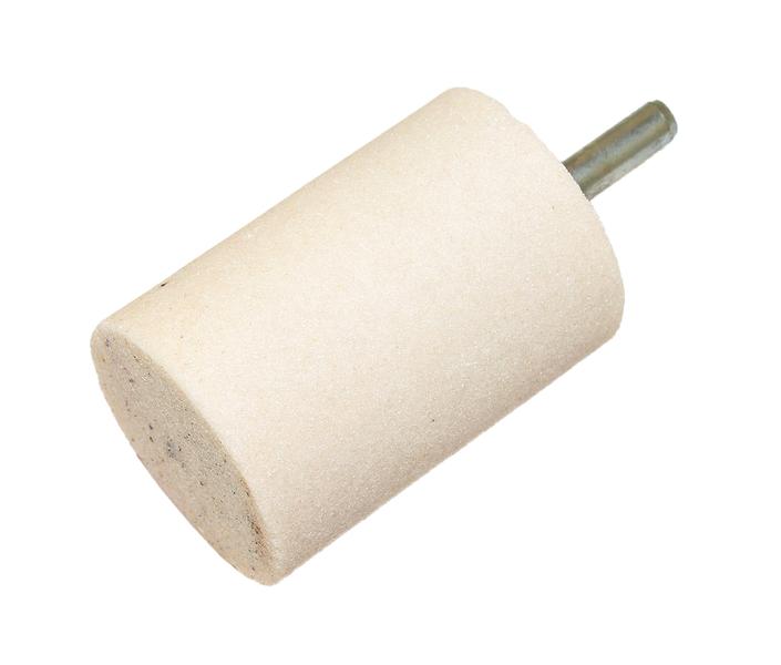 Головка абразивная  6х20х3 AW(ГЦ) 25А F60(25Н) O(СТ1) с хвостовиком "CNIC"