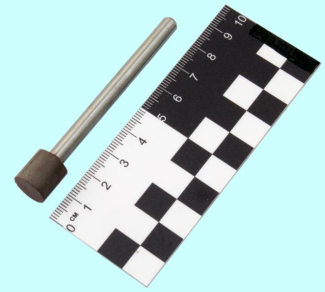 Головка алмазная цилиндрическая d12,0х 6х12х80мм AW(ГЦ) SSD-2(АС4)  80/63 100% В2-01 с хвостовиком "CNIC"