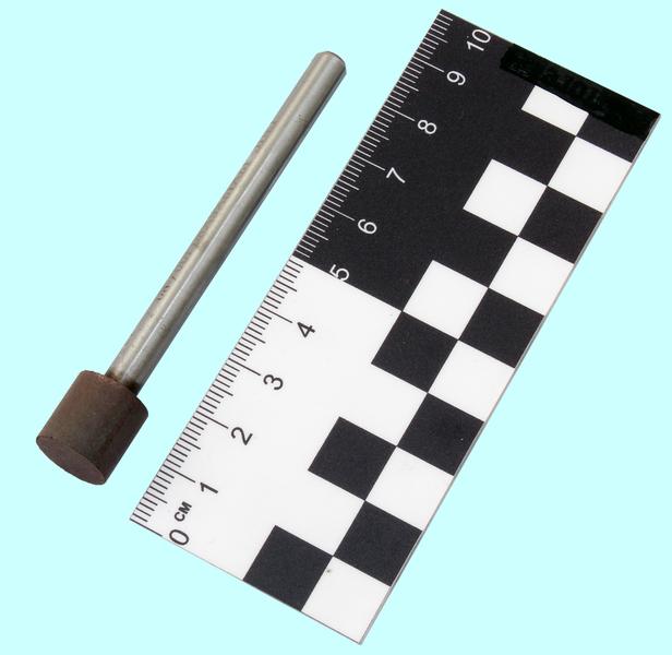 Головка алмазная цилиндрическая d12,0х 6х12х80мм AW(ГЦ) SSD-2(АС4) 100/80 100% В2-01 с хвостовиком "CNIC"