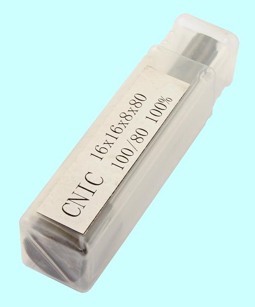 Головка алмазная цилиндрическая d16,0х 8х16х80мм AW(ГЦ) SSD-2(АС4) 100/80 100% В2-01 с хвостовиком "CNIC"