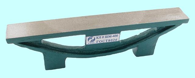 Линейка Поверочная тип ШМ-2500х100мм кл.точн.0 с широкой рабочей пов-стью (мостик) чугунная шаброванная ГОСТ 8026-92 "CN