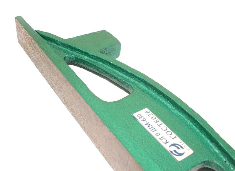 Линейка Поверочная тип ШМ- 630х50мм кл.точн.0 с широкой рабочей пов-стью (мостик) чугунная шаброванная ГОСТ 8026-92 "CNI