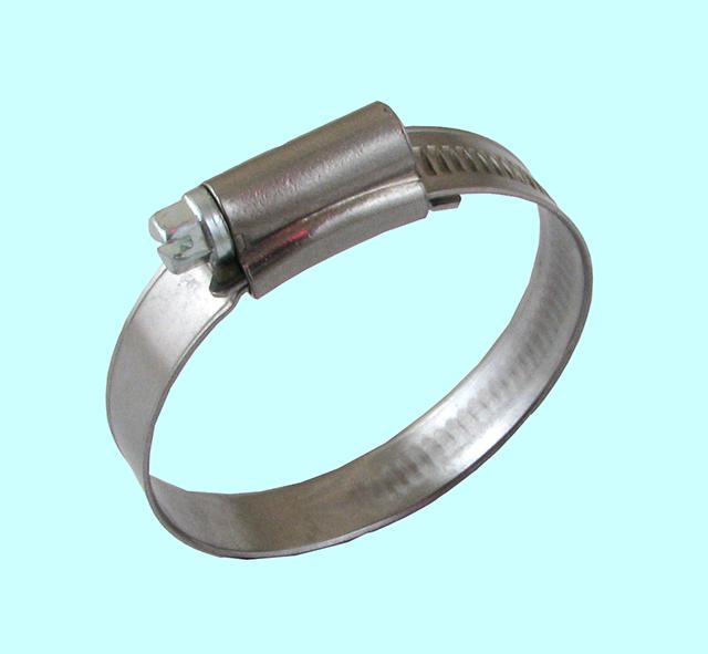 Хомут червячный  CNIC  13-19/9.7мм W4 нержавеющая сталь, усиленный BS5315 (67-2D1319)