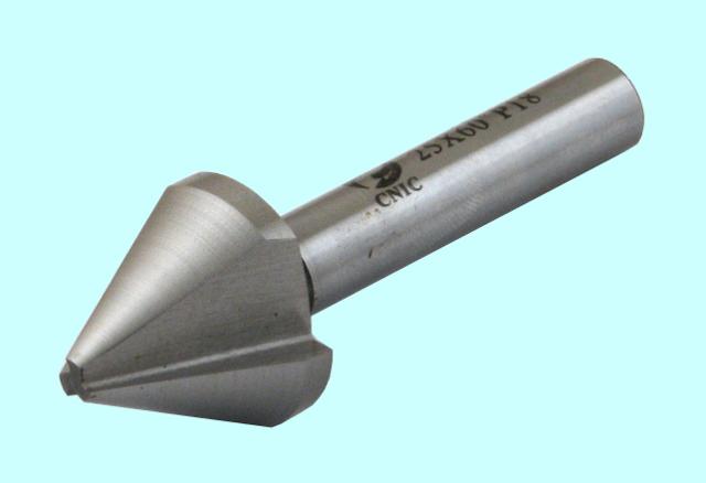 Зенковка d  8,0х12.0х 48 конус  60° dхв=8мм Р18 ц/х Z=3 DIN334C "CNIC"
