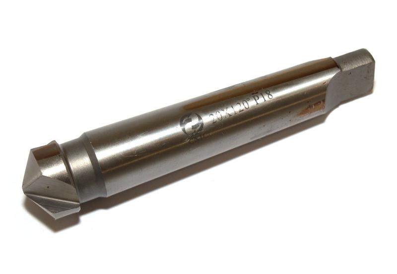 Зенковка d16,0х 20х 85 конус 120° Р18 к/х Z=3 КМ1 DIN335D "CNIC"