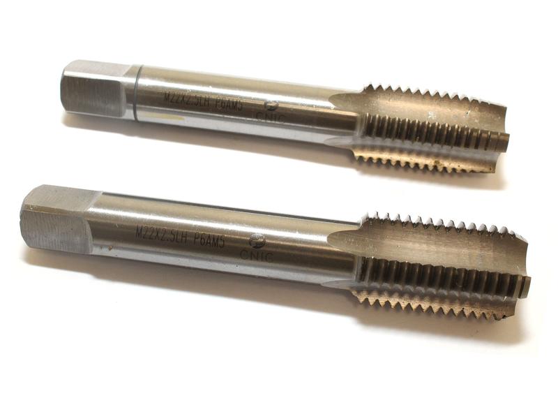 Метчик М 7,0х1,0 м/р.Р6АМ5 комплект из 2-х шт. левый "CNIC"