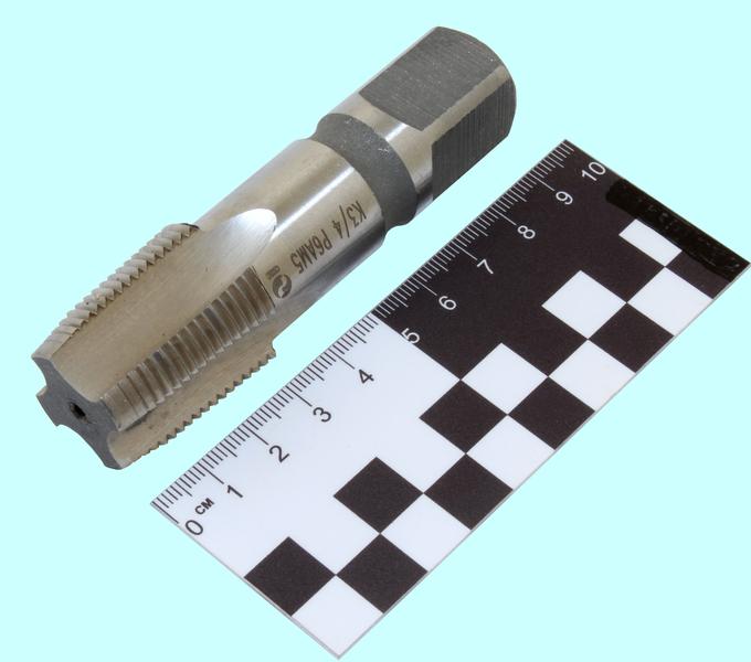 Метчик К   3/4"(NPT) Р6АМ5 конический дюймовый м/р. (14 ниток/дюйм) "CNIC"