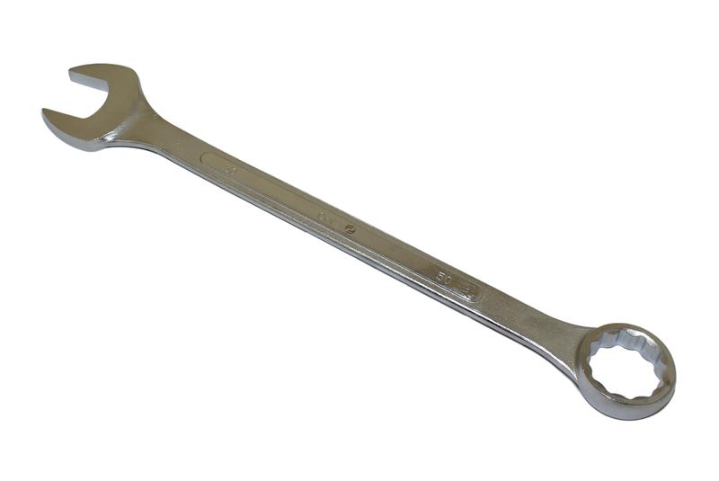 Ключ Рожковый и накидной 50мм цинк.CrV (LY013) "CNIC"