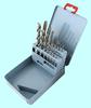 Набор резьбонарезной из  7 метчиков М3-М12 Р18 и  7 сверл d2.5-d10.3 Р18 в мет. коробке (14 поз.) "CNIC"