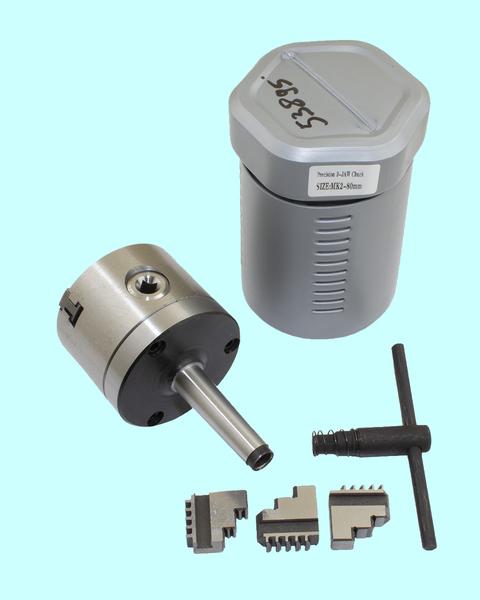 Патрон токарный d 125 мм 3-х кулачковый с хвостовиком КМ5 кулачки К11 "CNIC"