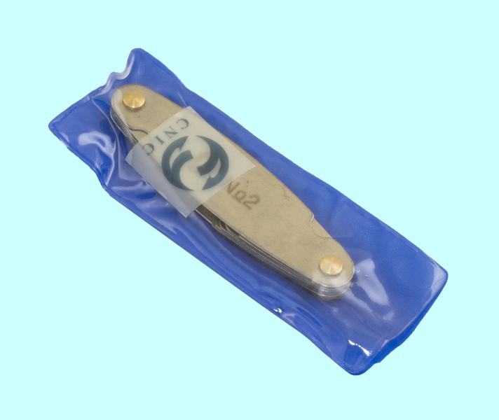 Набор радиусных шаблонов №2 (R 8-25мм) "CNIC"