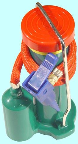 Насос ножной для подкачки спортивных мячей и велосипедных шин (И)