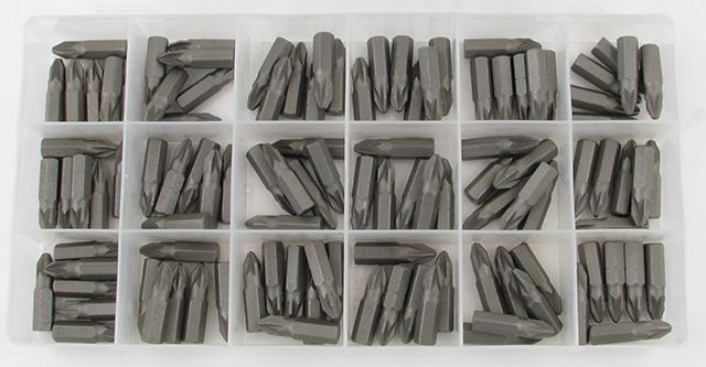 Биты крестовые PZ2х 25мм CrV "CNIC"  в упаковке 108 шт.