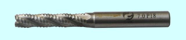 Фреза Концевая d14,0х 53х110 ц/х Р18  Z=3 обдирочная со стружколомом "CNIC" dхв-12мм