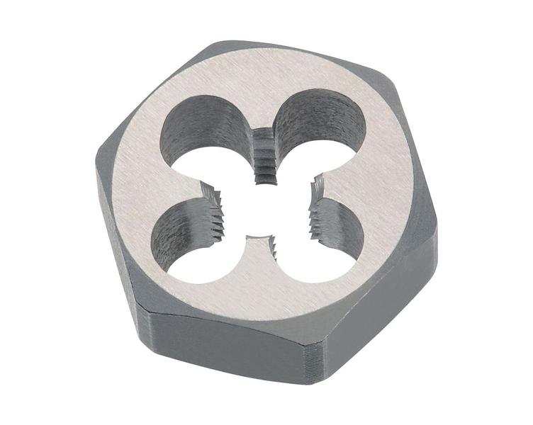 Плашка М  3,0 (0,5) шестигранная 9ХС, S 19мм  6g DIN382 "CNIC"