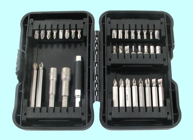 Набор бит и головок из  37 шт. сталь S2 с магнитным держателем (WX-DC37) "CNIC"