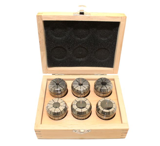 Набор цанг ER20 из 11шт. d 3-13мм "CNIC" в дер. упаковке