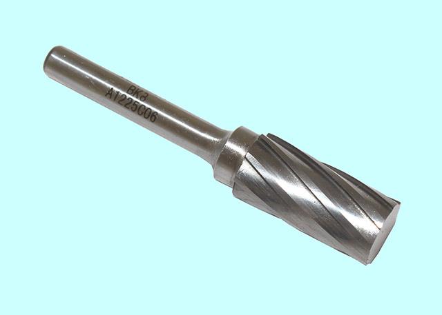 Борфреза тв.спл. цилиндр. d 8х20х6х65 спиральная крупная насечка (А08 20С06) "CNIC"