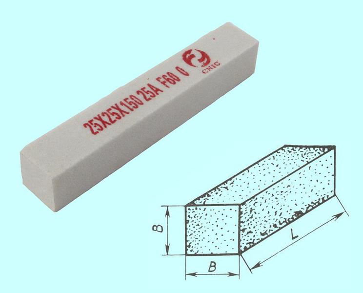 Брусок шлифовальный 13х13х100 25А 25 СТ1 (WA F60 O) "CNIC"