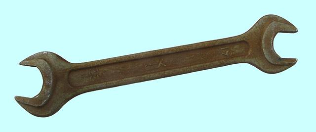 Ключ  19 х 22 цинк. ГОСТ2839