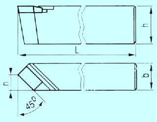 Резец Проходной прямой 25х20х140 Т5К10
