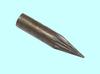 Борфреза тв.спл. конич.  d 8х18х8х40 22° спиральная насечка (М) цельная