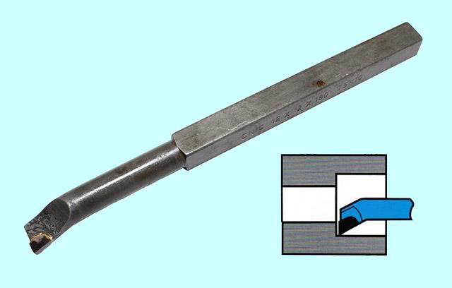 Резец Расточной 10х10х150 Т5К10 для глухих отверстий DIN 4974 "CNIC"