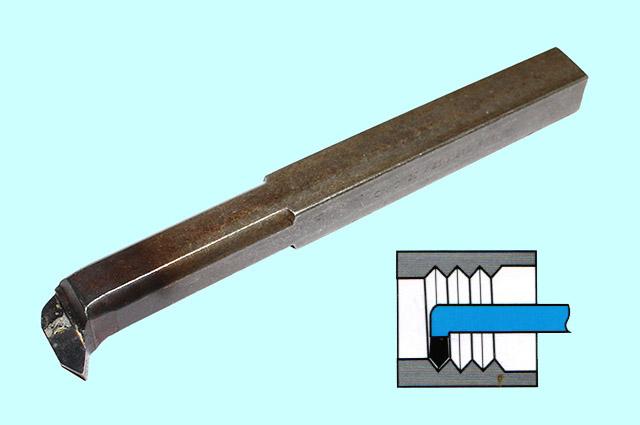 Резец Резьбовой  20х20х210 Т5К10 для внутренней резьбы DIN 283-60 "CNIC"