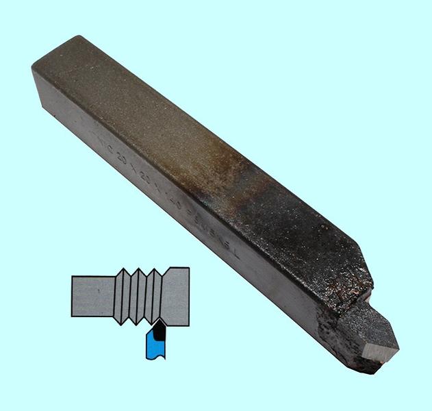 Резец Резьбовой  20х20х140 Р6М5К5 для наружной резьбы левый DIN 282-60 "CNIC"