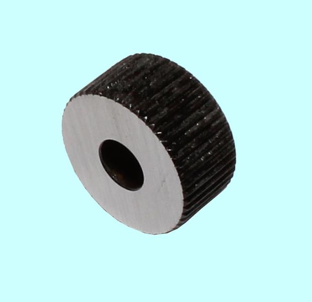 Ролик d 19.5х9.5х6.3мм с одинарной прямой насечкой, шаг 1.2мм "CNIC"