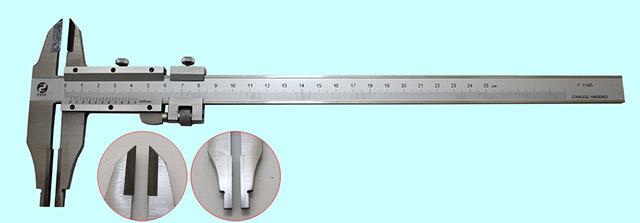 Штангенциркуль 0 - 250 ШЦТ-II (0,05) с твердосплавными губками "CNIC" (Шан 149-530S) нерж. сталь