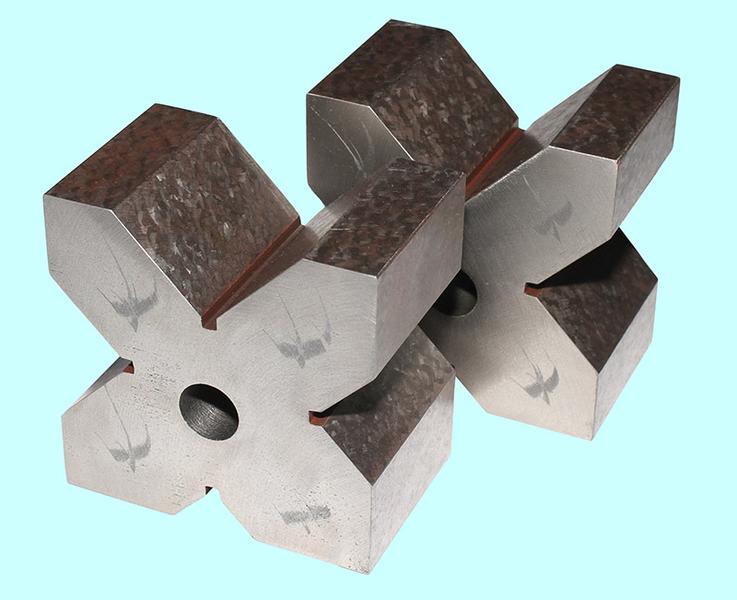 Призмы повер. и размет. чугун. 100х100х 65мм тип П2-1 кл.точн.1 (комплект из 2-х шт) "TLX"(уценка)