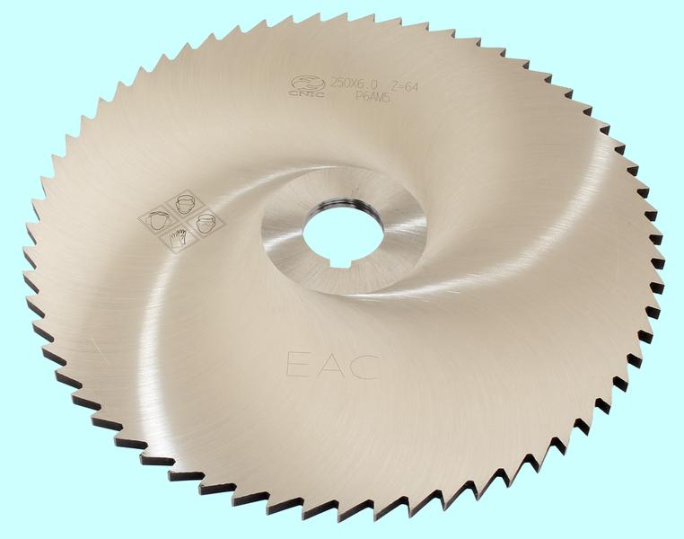 Фреза отрезная  250 х 6,0 х 32 тип2  Z= 64 Р6АМ5 "CNIC"