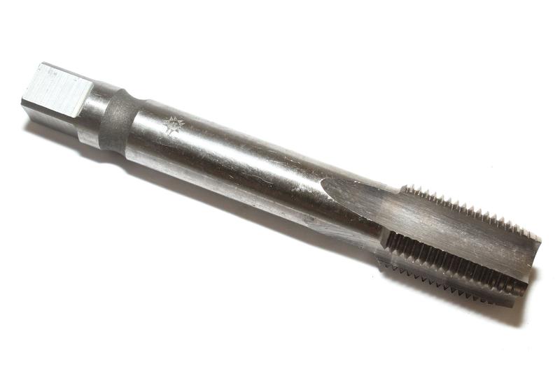 Метчик G 1 1/8" Р6АМ5 трубный цилиндрический, м/р. (11 ниток/дюйм) ГОСТ 3266 "TLX"