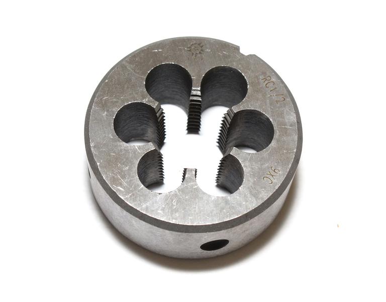 Плашка Трубная коническая   R    1/16", 28 ниток/дюйм, dнар.30мм 9ХС "TLX"