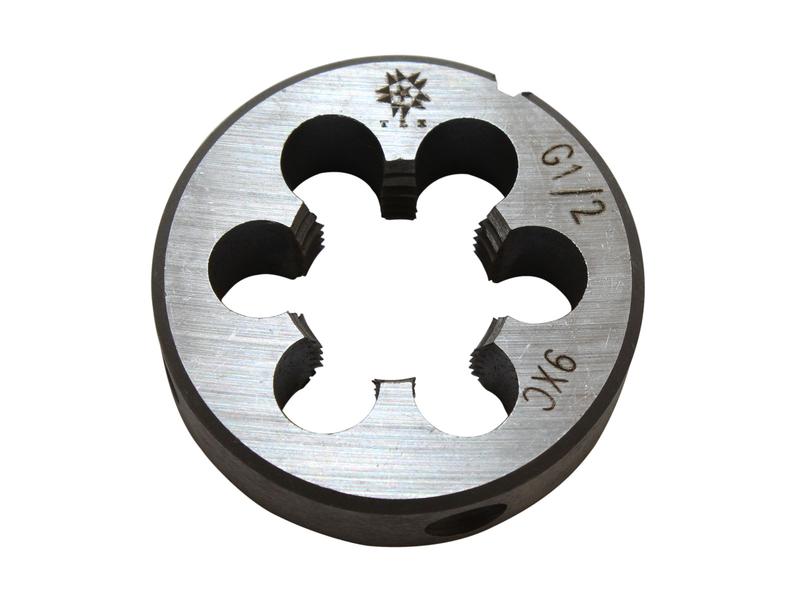 Плашка Трубная цилиндрическая   G   1/4", 19 ниток/дюйм, dнар.38мм 9ХС "TLX"